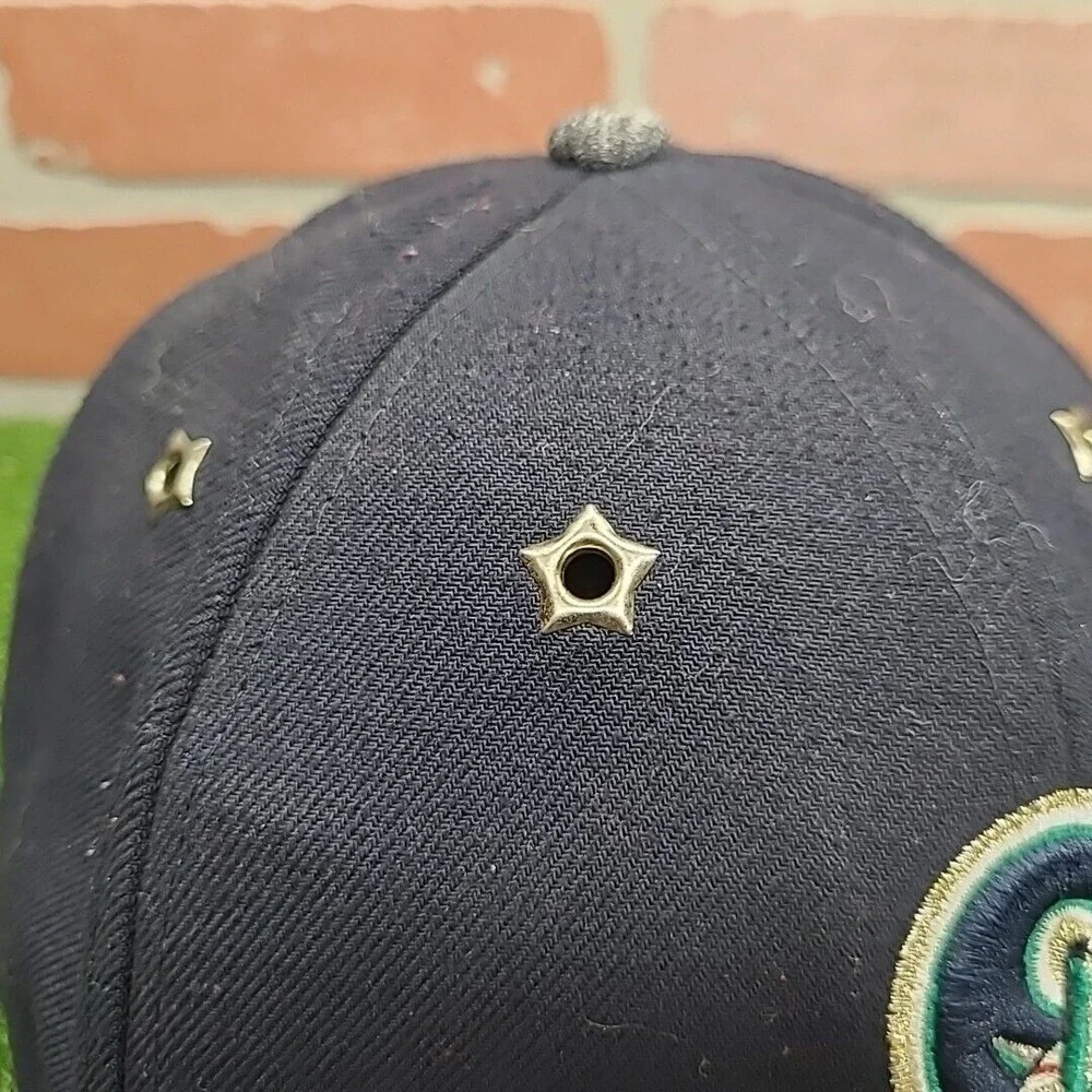 Seattle Mariners 2016 All Star Hat 7-1/4 Cap New Era MLB ASG Patch Star Grommets